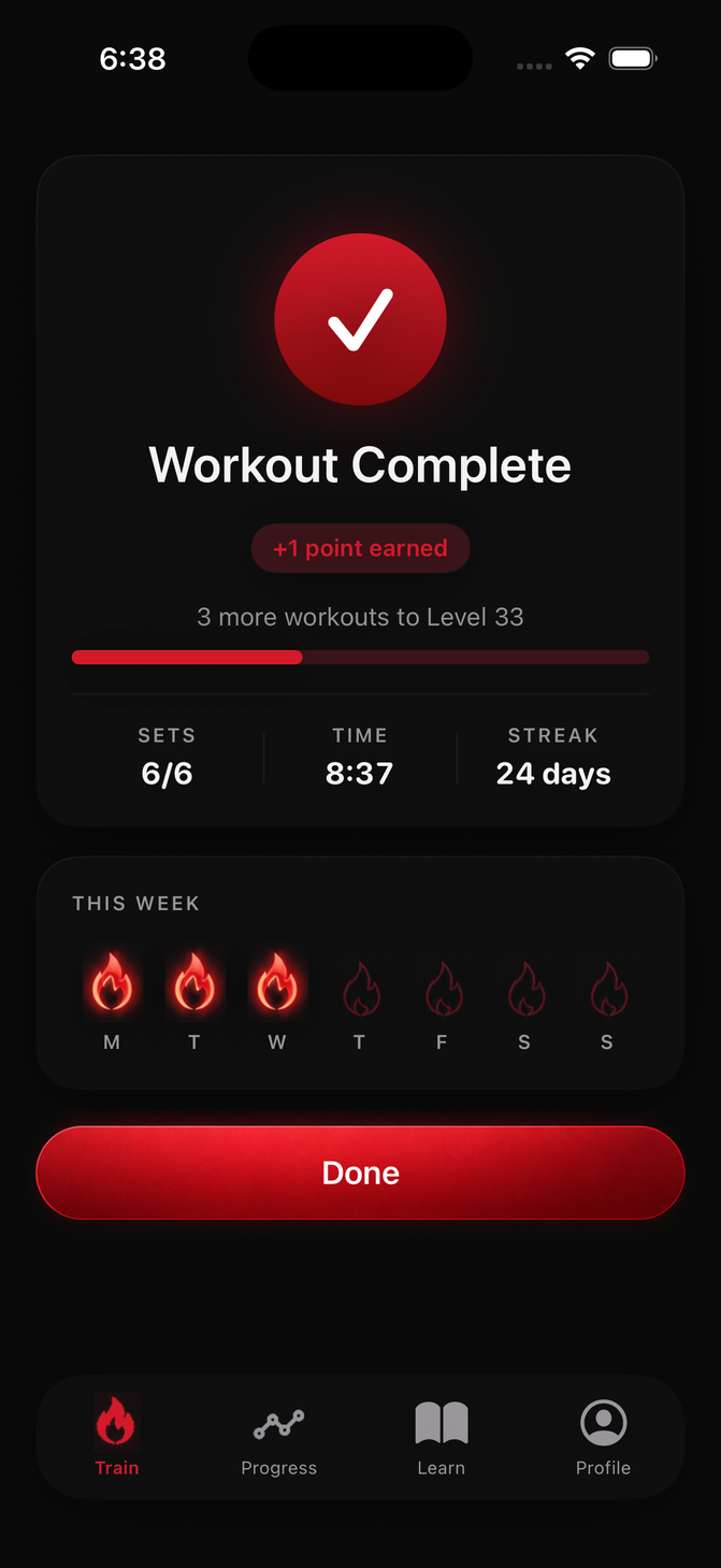 Slowr app, screen 3